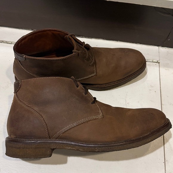 Johnston & Murphy Brown Chukka Boots - Picture 5 of 7